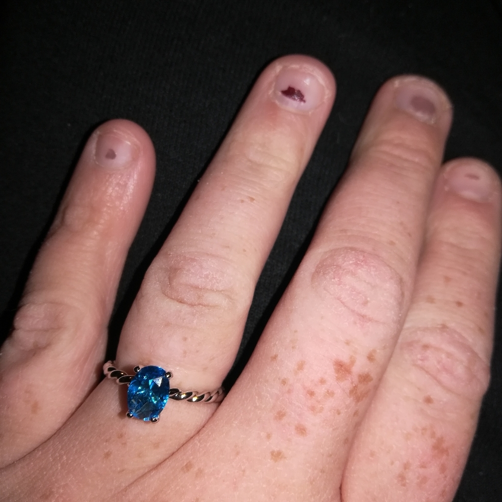 Blue ring